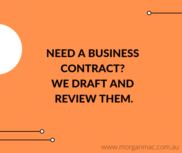 Morgan Mac Lawyers - business contract