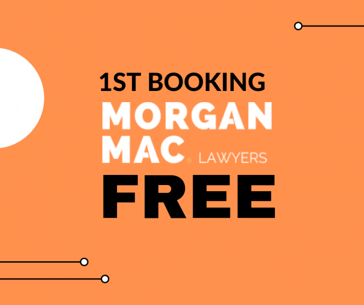 Morgan Mac Lawyers - 1st booking free